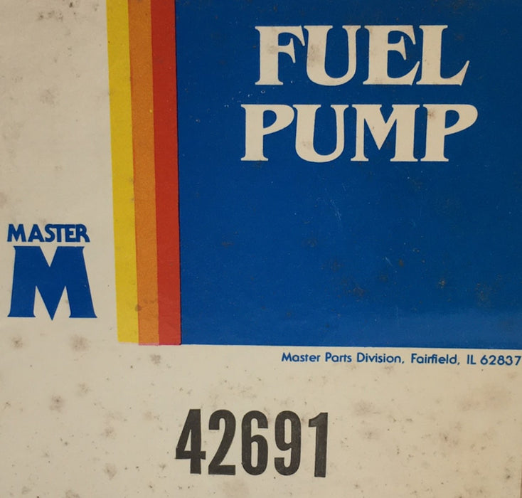 Master Fuel Pump Assembly 42691 NOS