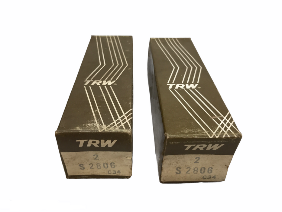TRW Engine Intake Exhaust Valve Set S2806 [Lot of 2] NOS