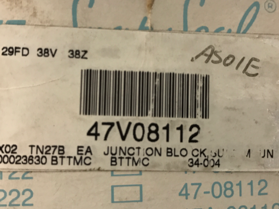 Betts Junction Box 47V08112 NOS