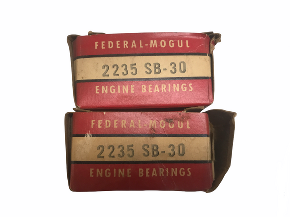 Federal Mogul Connecting Rod Bearing 2235 SB-30 [Lot of 2] NOS