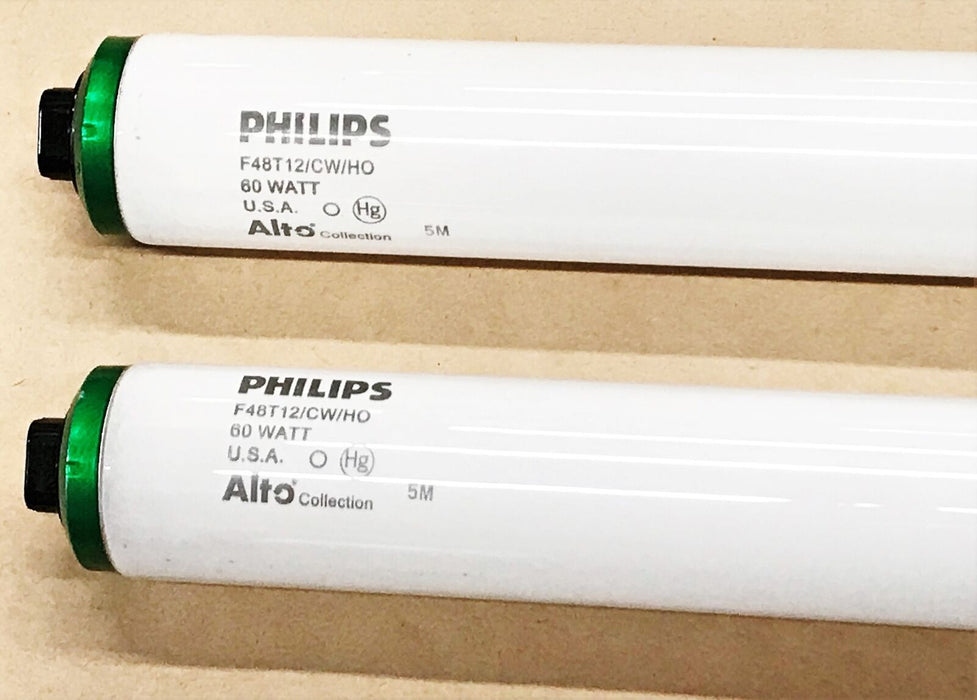 Philips High Output 60 Watt Fluorescent Light Bulbs 369785 [Lot of 2] NOS