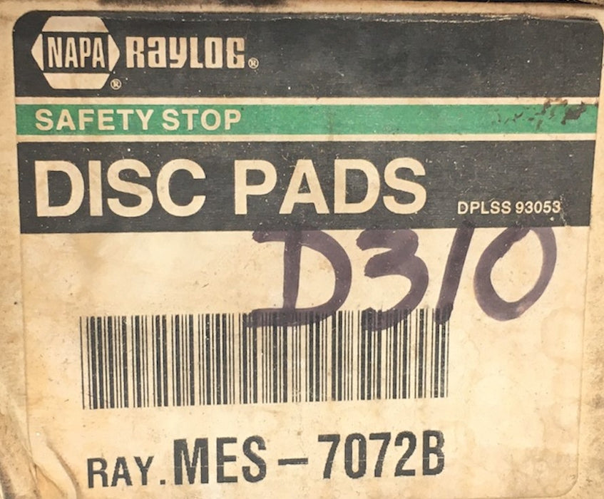 Napa Disc Brake Pads D310 NOS