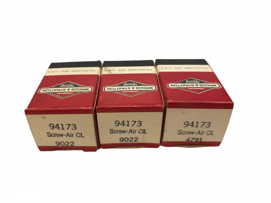 Briggs & Stratton Air Cleaner Screw 94173 [Lot of 3] NOS