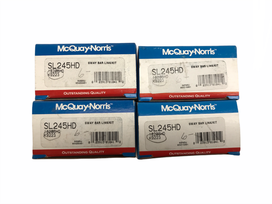 McQuay-Norris Suspension Stabilizer Bar Link Kit SL245HD [Lot of 4] NOS