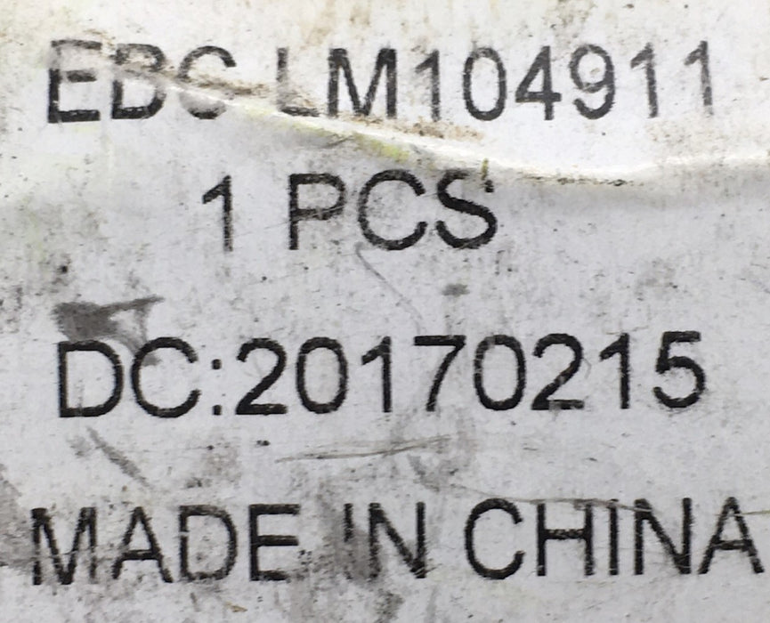 EBC Premium Bearing LM104911 [Lot of 2] NOS
