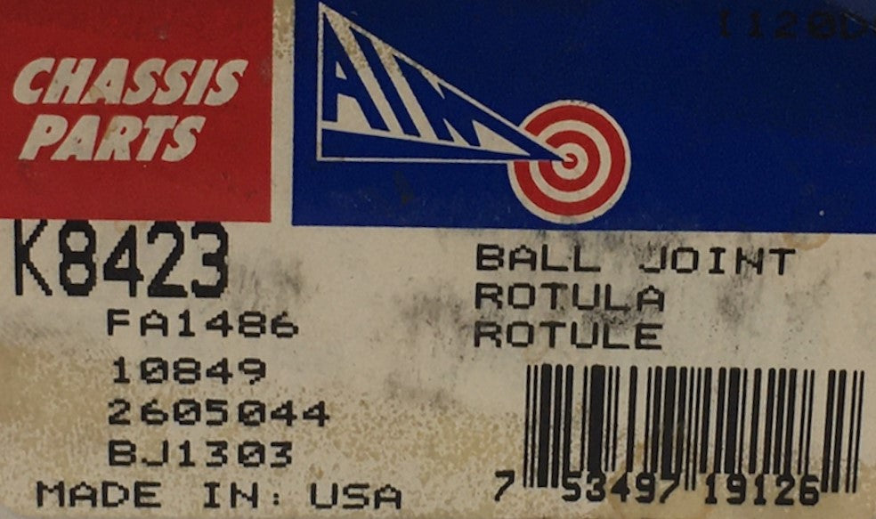 Chassis Parts Suspension Control Arm And Ball Joint Assembly K8423 NOS