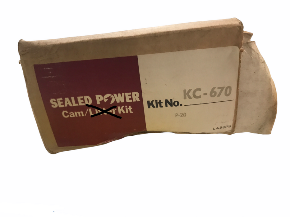 Sealed Power Cam and Lifter Kit (No Lifters) KC-670 NOS