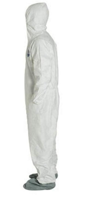 DuPont Tyvek 400 TY122SWHLG Case of 25 LARGE White Coveralls NO ORIGINAL BOX NEW