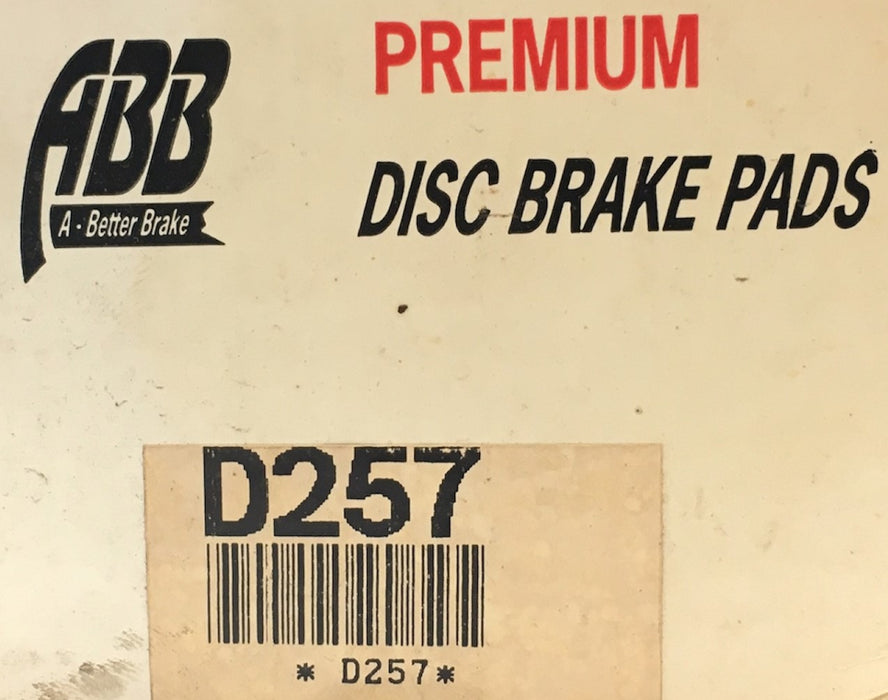 A Better Brake Premium Disc Brake Pads D257 NOS