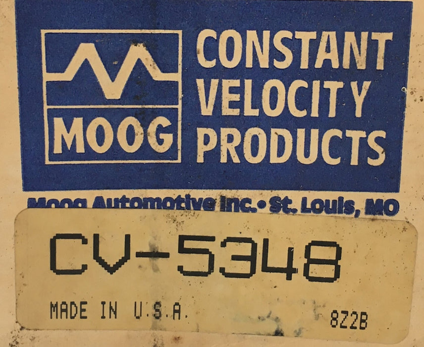 Moog CV Joint Boot Kit CV-5348 NOS