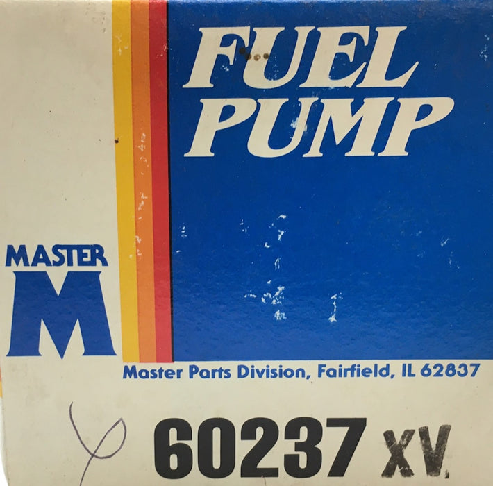 Master Fuel Pump Assembly 60237 NOS