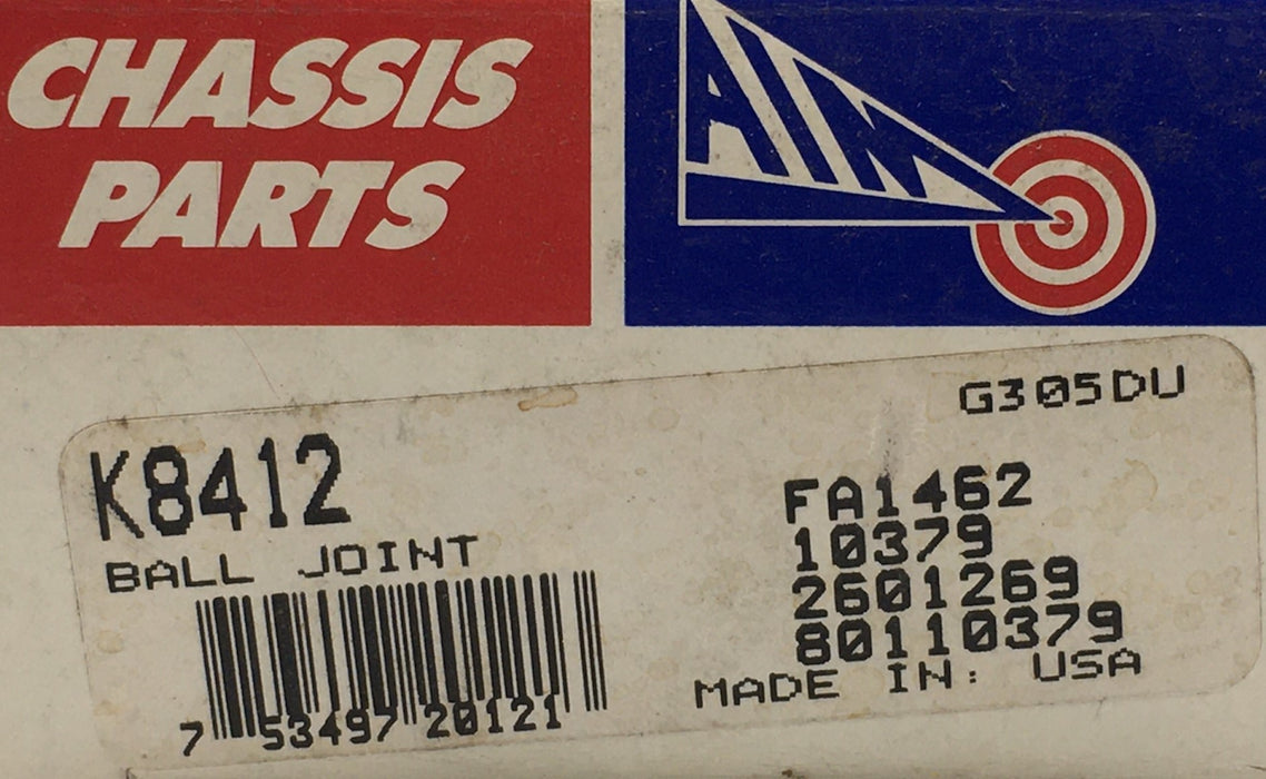 Chassis Parts Suspension Ball Joint K8412 NOS