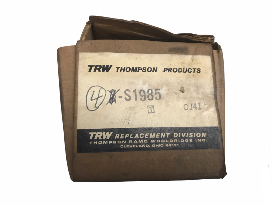 TRW Engine Exhaust Intake Valve Set 4-S1985 NOS