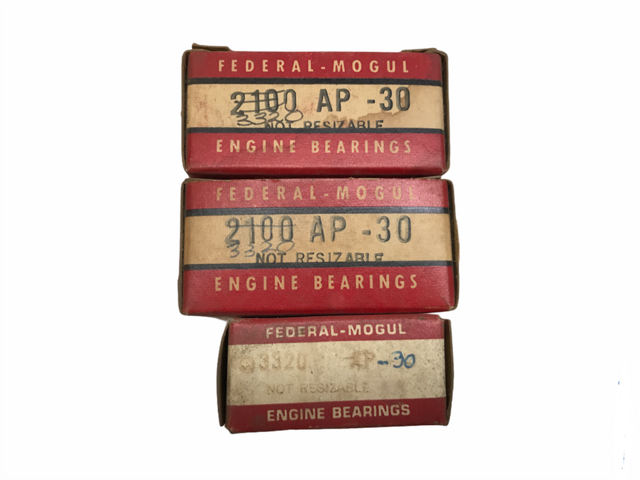 Federal Mogul Connecting Rod Bearing 3320AP-30 [Lot of 3]  NOS