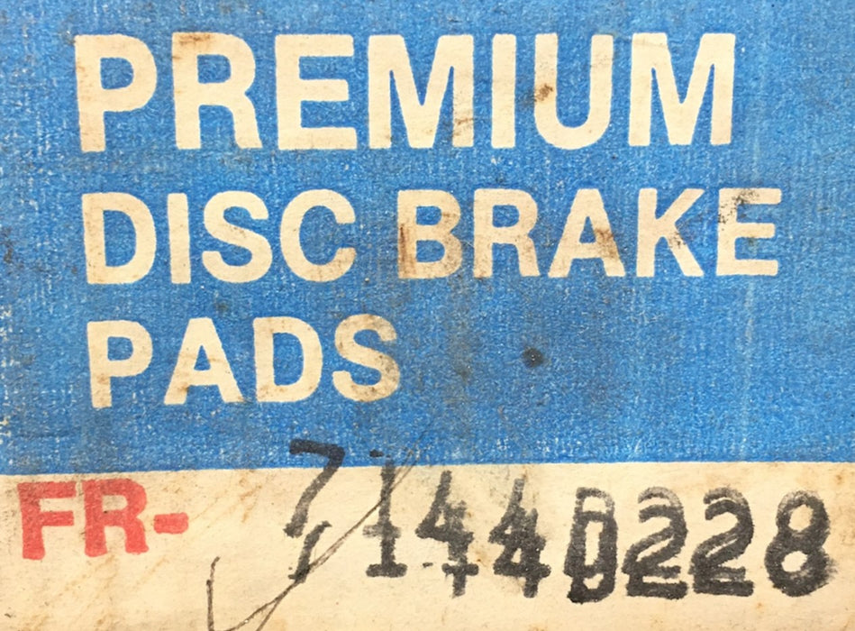 Friction Grip Disc Brake Pads D228 NOS