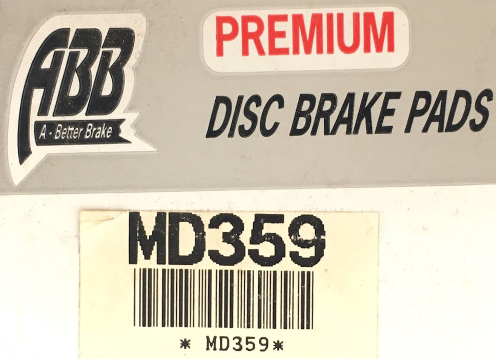 A Better Brake Premium Disc Brake Pads MD359 NOS