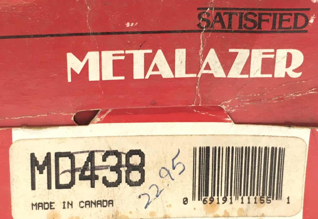Metalazer Disc Brake Pad Set MD438 NOS