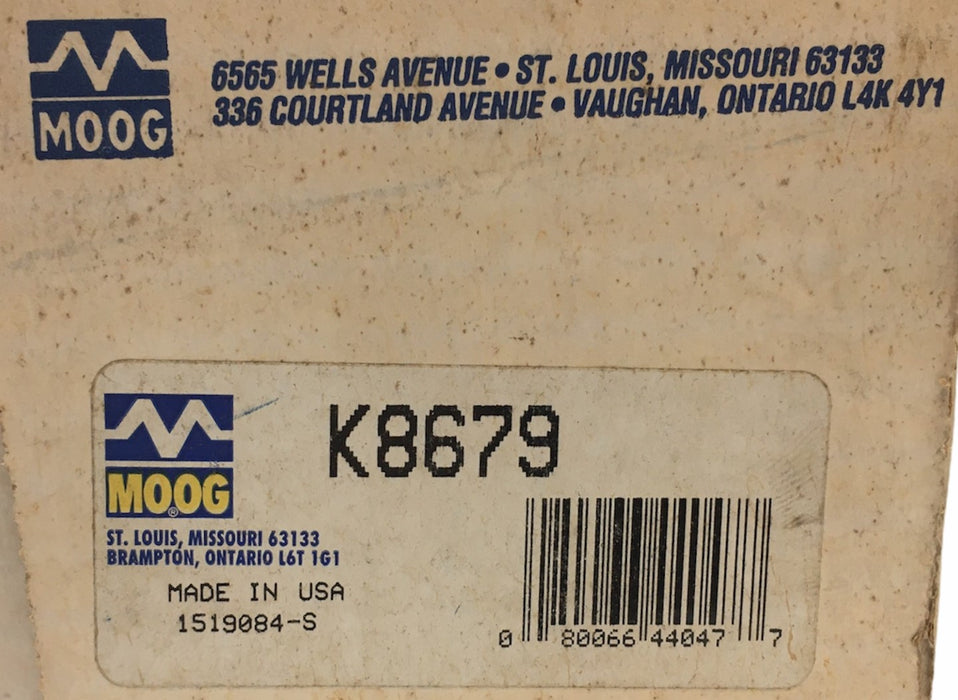 Moog Control Arm And Ball Joint Assembly K8679 NOS