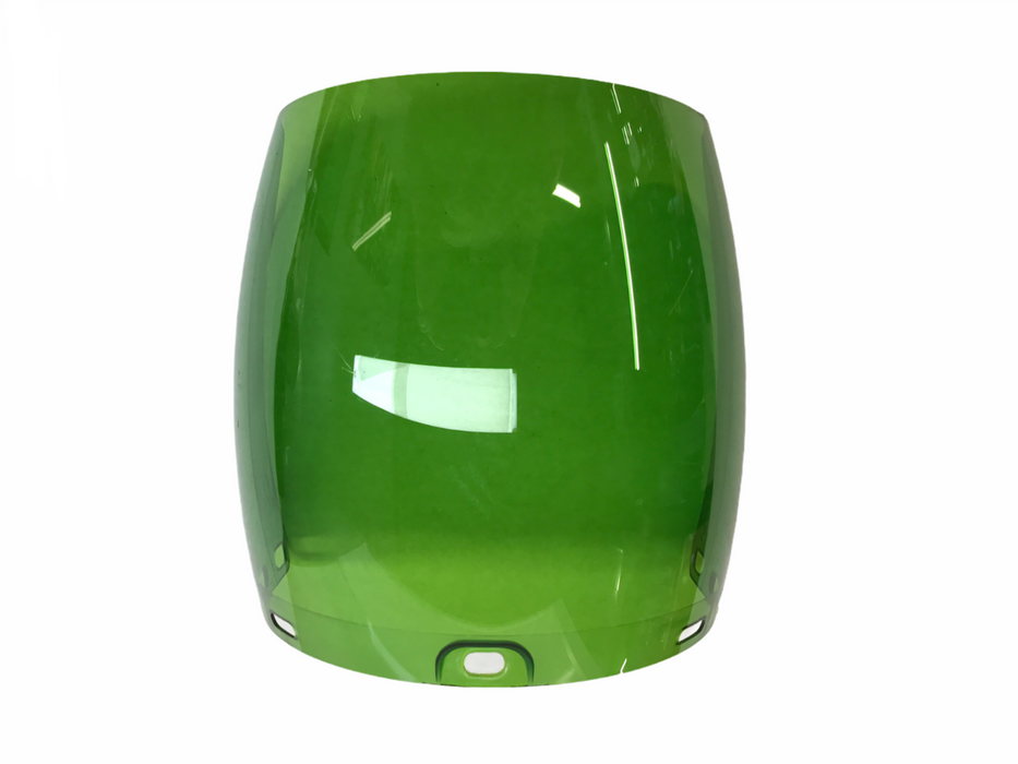SAS Deluxe Green Face Shield 5157 [Lot of 2] NOS