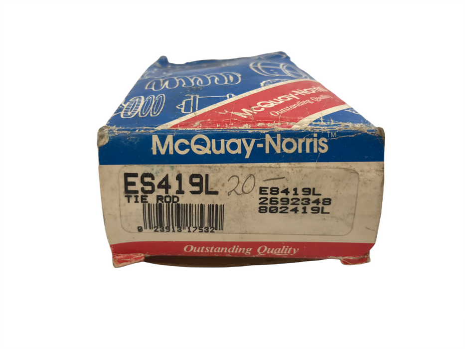 McQuay-Norris Steering Tie Rod End ES419L NOS