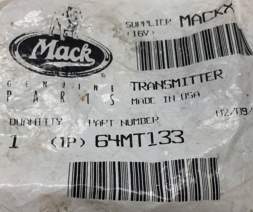 Mack Temperature Transmitter 64MT133 NOS