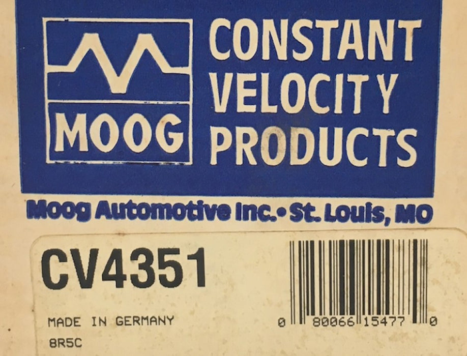 Moog CV Joint Boot Kit CV4351 NOS